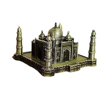 Amazon.co.jp: 置物 インドのタージマハルモデルの金属工芸品の